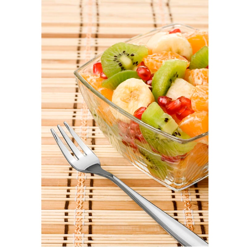 HOMMP 16 Pieces Stainless Steel 3-tine Dessert Fork, Cake Fruit Fork Set - Image 4
